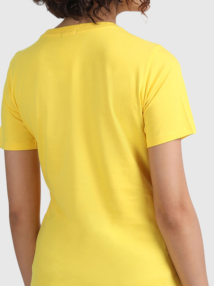 Pure Cotton Tee Shirt with Banner image number 2